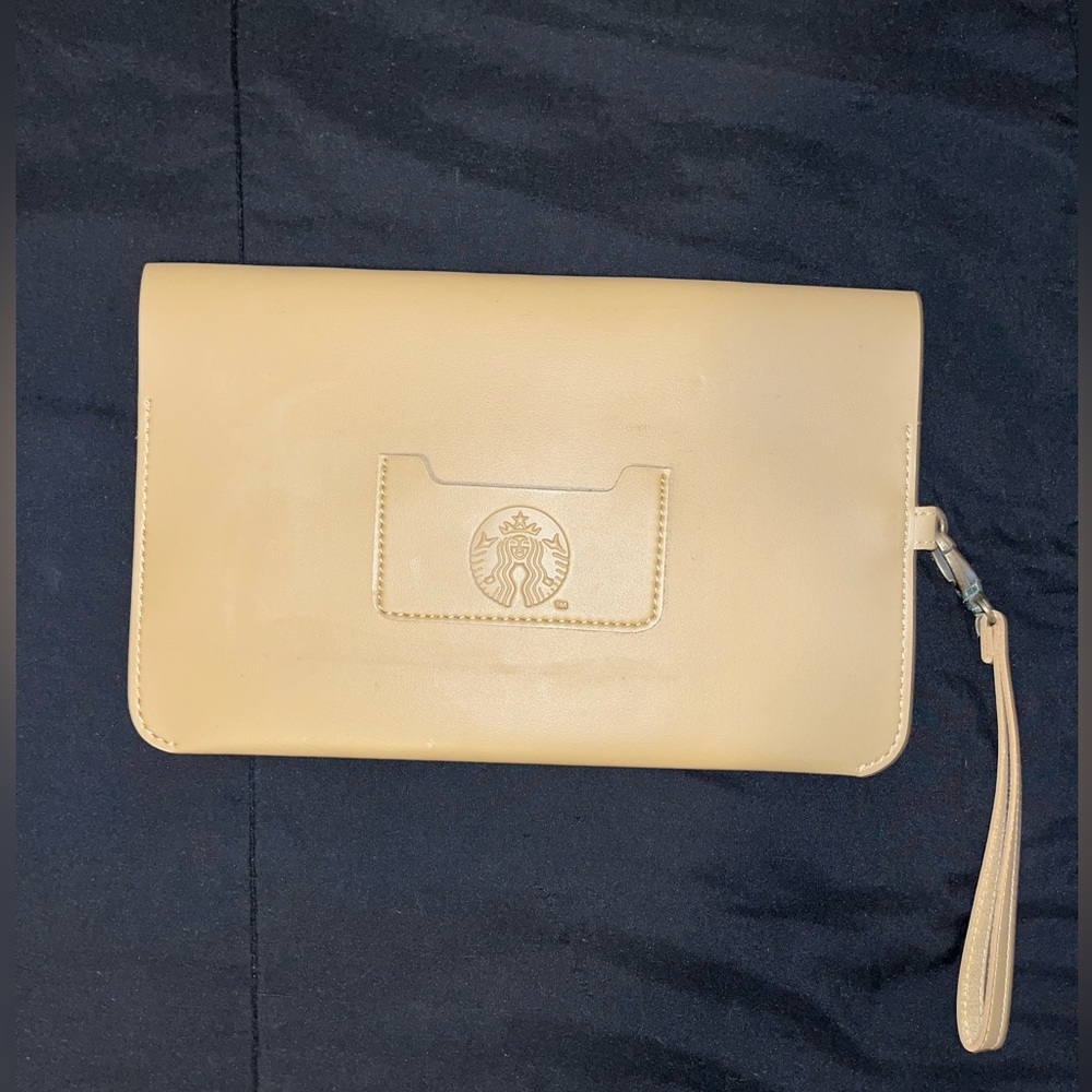 STARBUCKS JAPAN Bag/ Tablet Cover with Starbucks Card Slot.